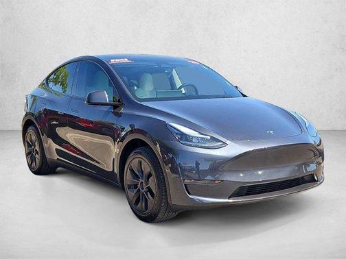 Stealth Grey 2025 Tesla Model Y Long Range Dual Motor All-Wheel Drive