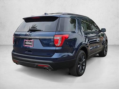 Blue Jeans Metallic 2017 Ford Explorer XLT