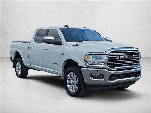 Pearl White 2022 RAM 2500 Laramie Crew Cab 4x4 6'4' Box