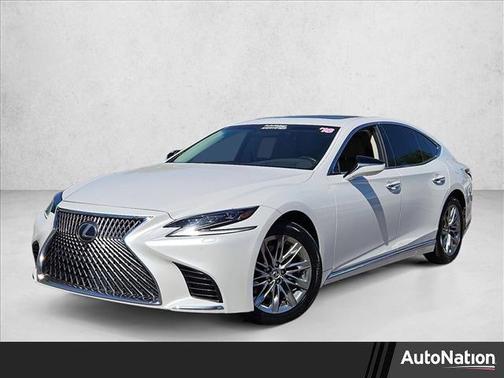 Eminent White Pearl 2018 Lexus LS 500 Base