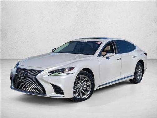 Eminent White Pearl 2018 Lexus LS 500 Base