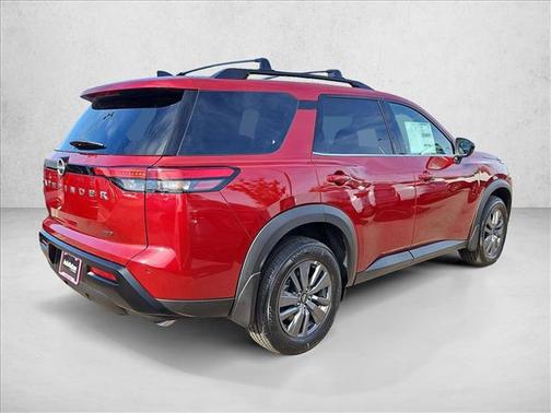 Scarlet Ember Tintcoat 2026 Nissan Pathfinder SV