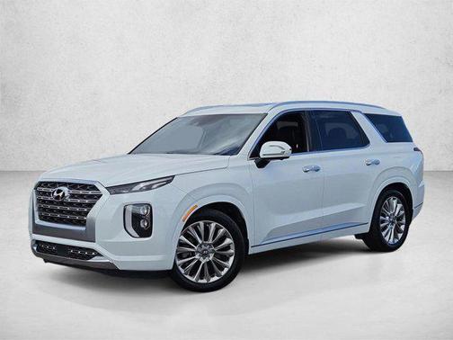 Hyper White 2020 Hyundai PALISADE Limited