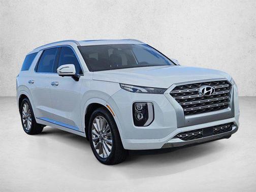 Hyper White 2020 Hyundai PALISADE Limited