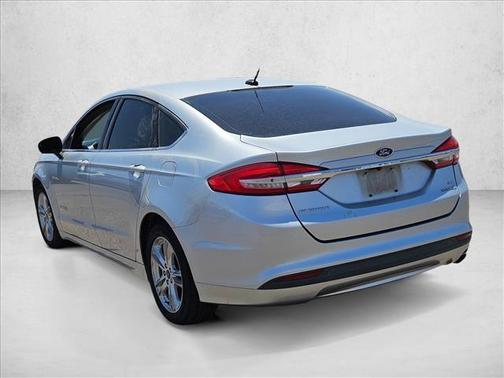 Ingot Silver Metallic 2018 Ford Fusion Hybrid SE