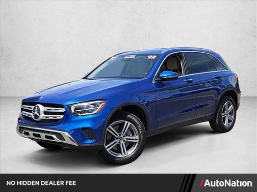 Starling Blue Metallic 2022 Mercedes-Benz GLC 300 Base