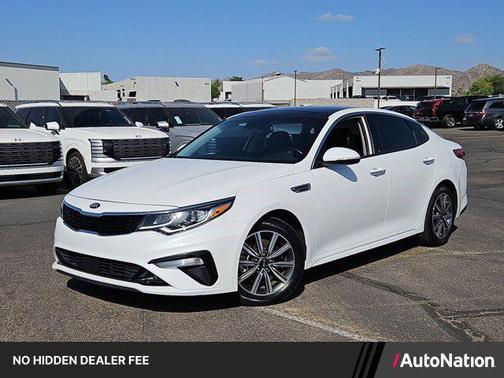 Snow White Pearl 2019 Kia Optima EX