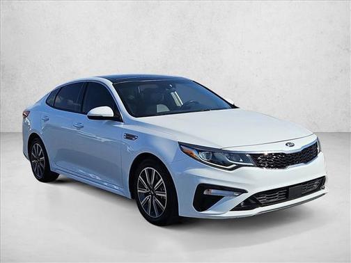 Snow White Pearl 2019 Kia Optima EX