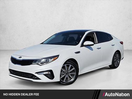Snow White Pearl 2019 Kia Optima EX