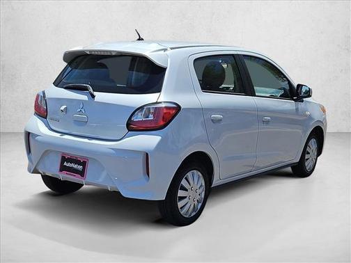 White 2021 Mitsubishi Mirage LE
