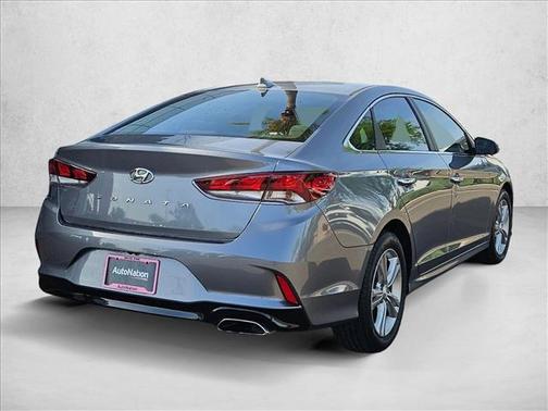 Machine Gray 2019 Hyundai SONATA SEL