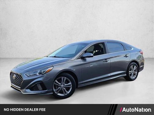 Machine Gray 2019 Hyundai SONATA SEL