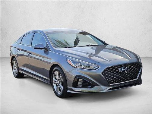 Machine Gray 2019 Hyundai SONATA SEL