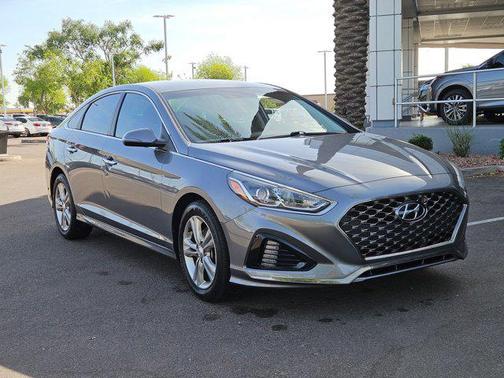 Machine Gray 2019 Hyundai SONATA SEL