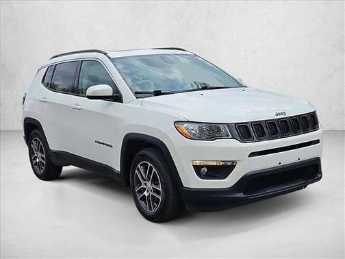 White Clearcoat 2018 Jeep Compass Latitude