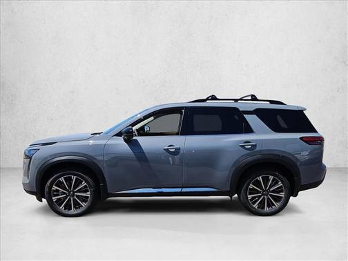 Boulder Gray Pearl 2026 Nissan Pathfinder Platinum