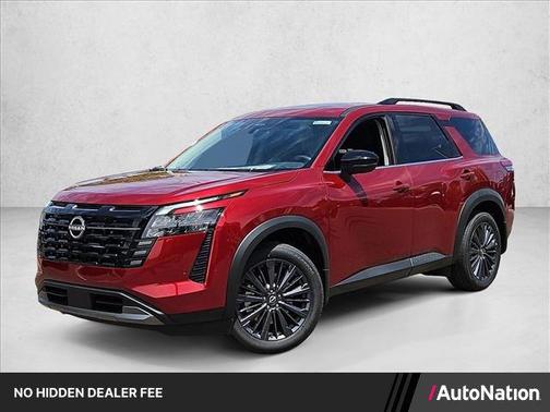 Scarlet Ember Tintcoat 2026 Nissan Pathfinder SL