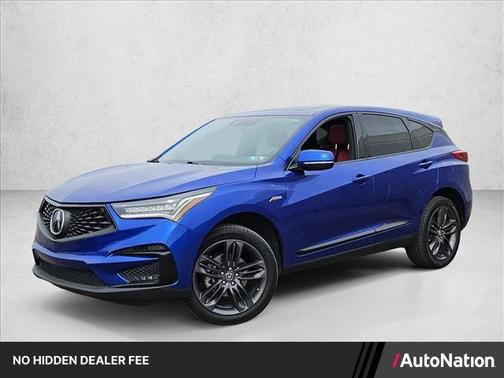 Blue 2019 Acura RDX A-Spec