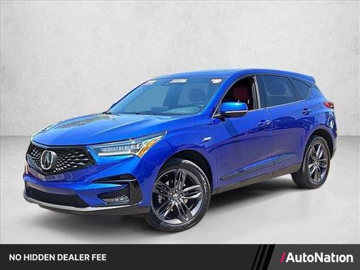 Blue 2019 Acura RDX A-Spec