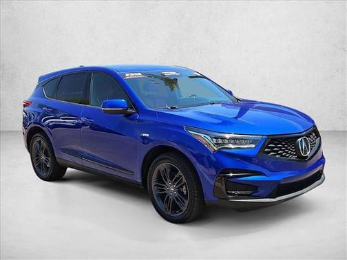 Blue 2019 Acura RDX A-Spec