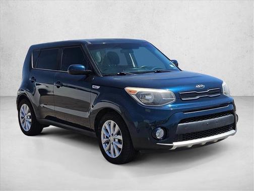 Mysterious Blue 2017 Kia Soul +
