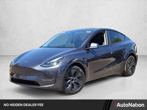 Stealth Grey 2025 Tesla Model Y Long Range Dual Motor All-Wheel Drive