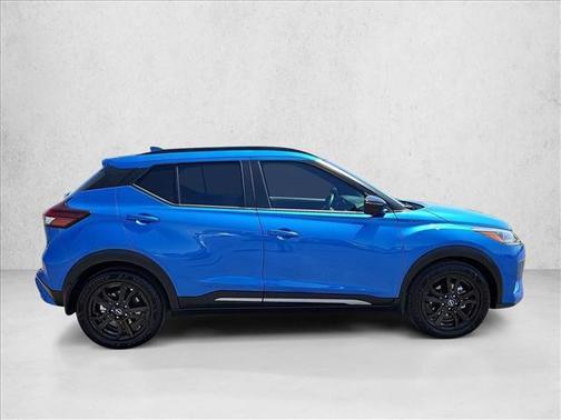 Electric Blue Metallic 2023 Nissan Kicks SR