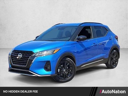 Electric Blue Metallic 2023 Nissan Kicks SR