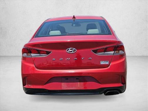 Scarlet Red 2018 Hyundai SONATA SEL