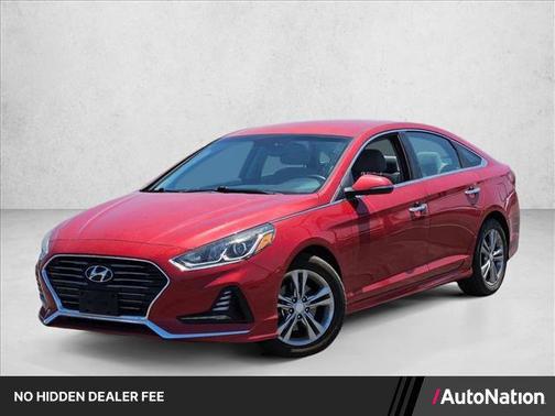 Scarlet Red 2018 Hyundai SONATA SEL