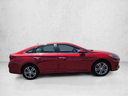 Scarlet Red 2018 Hyundai SONATA SEL