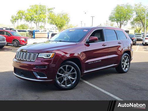 Velvet Red Pearlcoat 2020 Jeep Grand Cherokee Summit