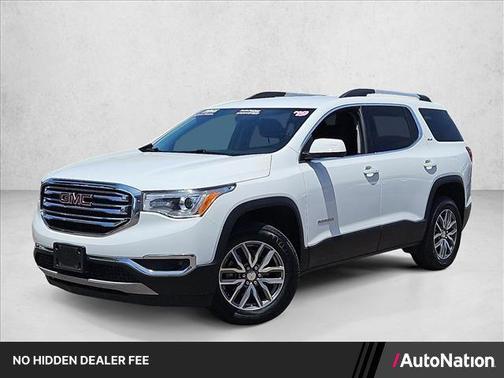 Summit White 2019 GMC Acadia SLE-2
