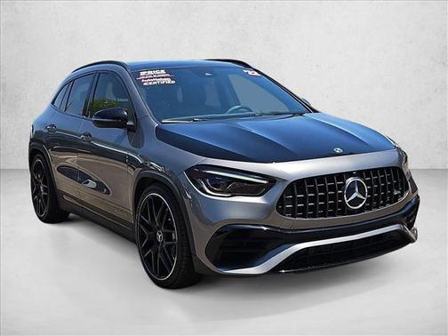 Mountain Grey Metallic 2022 Mercedes-Benz AMG GLA 45 Base 4MATIC