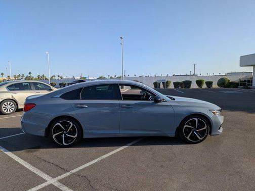 Sonic Gray Pearl 2021 Honda Accord Sport SE 1.5T