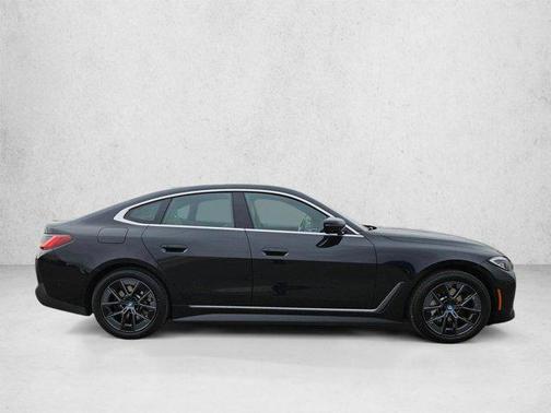 Black Sapphire Metallic 2023 BMW i4 Gran Coupe eDrive35