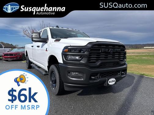 White 2026 RAM 2500 Tradesman