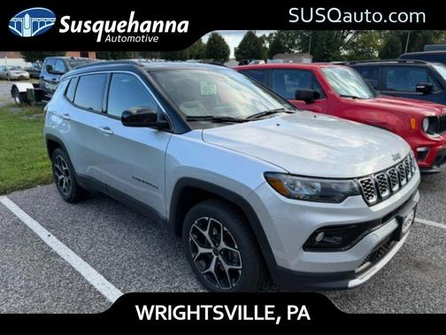 Silver 2025 Jeep Compass Limited