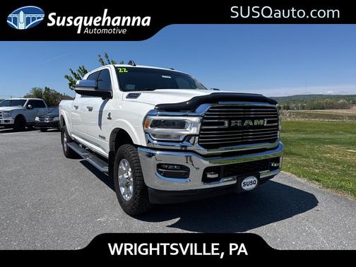 White 2022 RAM 3500 Laramie