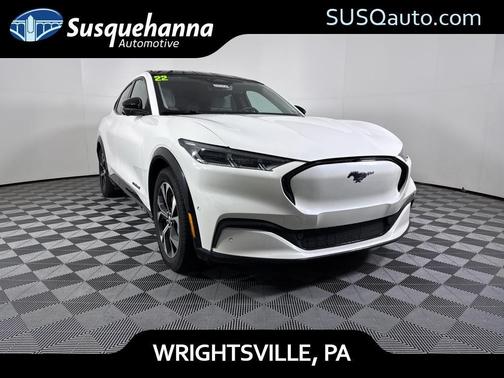 White 2022 Ford Mustang Mach-E Premium