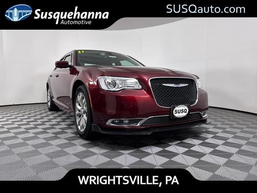Red 2017 Chrysler 300 Limited
