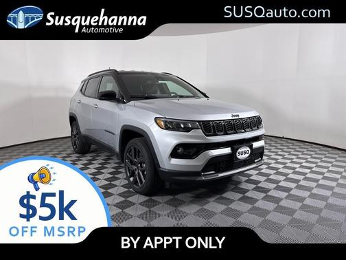 Silver 2026 Jeep Compass Limited