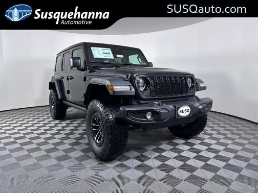 Black 2026 Jeep Wrangler Sport