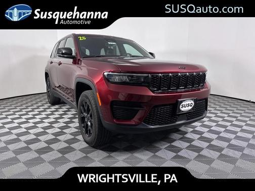 Red 2025 Jeep Grand Cherokee Laredo