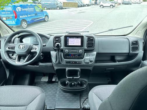 White 2026 RAM ProMaster 2500 High Roof