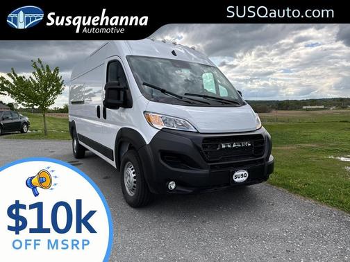 White 2026 RAM ProMaster 2500 High Roof