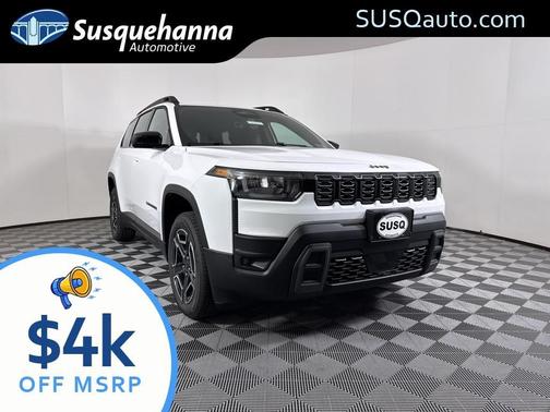 White 2026 Jeep Cherokee Laredo