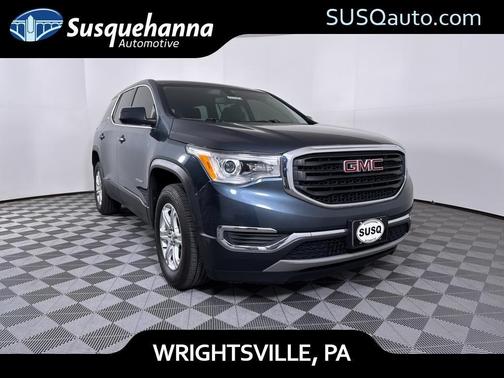 Gray 2019 GMC Acadia SLE-1