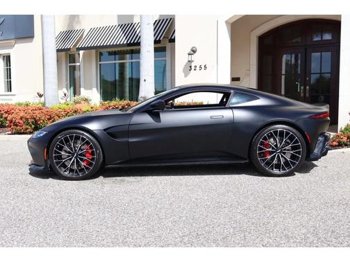 Satin Jet Black 2023 Aston Martin Vantage Coupe
