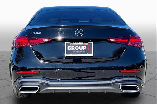Black 2024 Mercedes-Benz C-Class C 300
